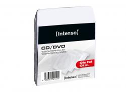Intenso CD-Hüllen Papier weiß 100er Pack 9001304