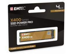 Emtec SSD interne X410 4TB M.2 2280 SATA 3D NAND 7500MB/sec
