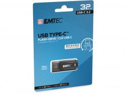USB FlashDrive 32GB Emtec D400 USB-C 3.2 (80MB/s)
