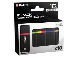 Clé USB 16GB EMTEC K100 (Pack de 10 pcs)