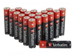 Verbatim Baterie Alkaline, Mignon, AA, LR06, 1.5V - Premium, Box (24-Pack)