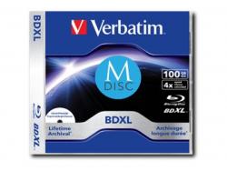 Verbatim M-DISC BD-R XL 100GB/1-4x Jewelcase (1 Disc) - Archivmedium