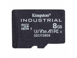 KINGSTON Industrial 8 GB microSDHC, Speicherkarte SDCIT2/8GBSP
