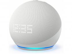 Amazon Echo Dot (5. Gen.) mit Uhr - Weiss - B09B95DTR4