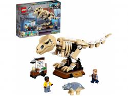 LEGO-Jurassic-World-T-Rex-Skelett-in-der-Fossilienausstellung
