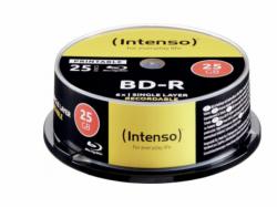 Intenso-Blu-Ray-Rohling-BD-R-Printable-25GB-6x-Speed-25er-CakeBo