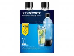 SodaStream Tritan-Flasche 1L schwarz Duopack