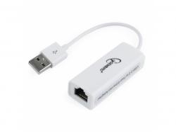 Gembird NIC-U2-02 - Avec fil - USB - Ethernet - 100 Mbit/s - Noir NIC-U2-02