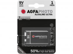 AGFAPHOTO Batterie Ultra Alkaline E-Block 9V (1-Pack)