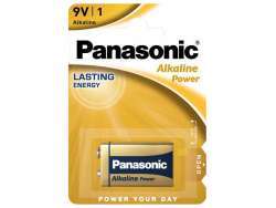 Panasonic Batterie Alkaline E-Block LR61 9V Blister (1-Pack) 6LR61APB/1BP