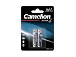 Batterie Camelion Lithium LR03 Micro AAA (2 St.)
