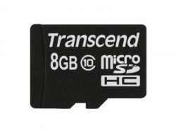 Transcend-MicroSD-Card-8GB-SDHC-Cl10-ohne-Adapter-TS8GUSDC10